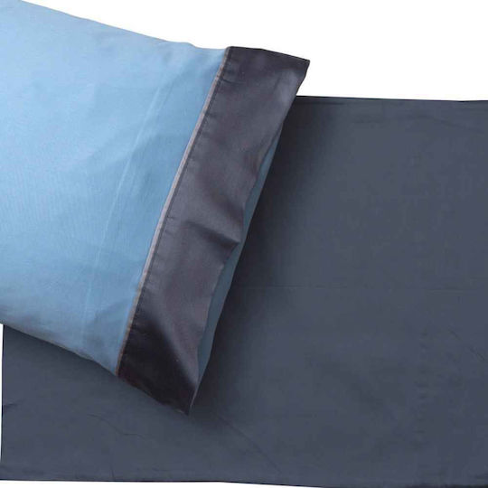Anna Riska Σετ Υπέρδιπλη 220x240cm Blue-dark Grey Anna Riska Σετ Υπέρδιπλη 220x240cm Blue-dark Grey