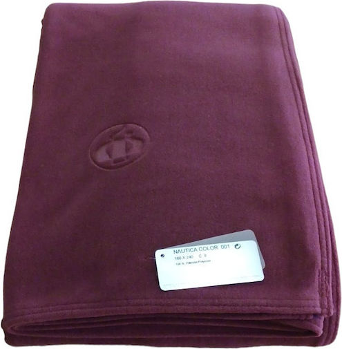 Manterol Casa Nautica Spanish Fleece Blanket Double 220x240 cm Beige