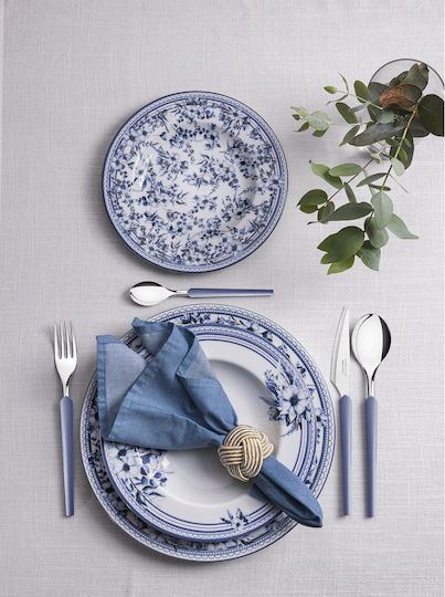Tramontina Cutlery Set Stainless Steel 18/10 Blue 24 Pieces