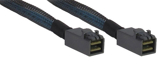 Inter-Tech SFF-8643 - Cable 1m Μαύρο 88885006