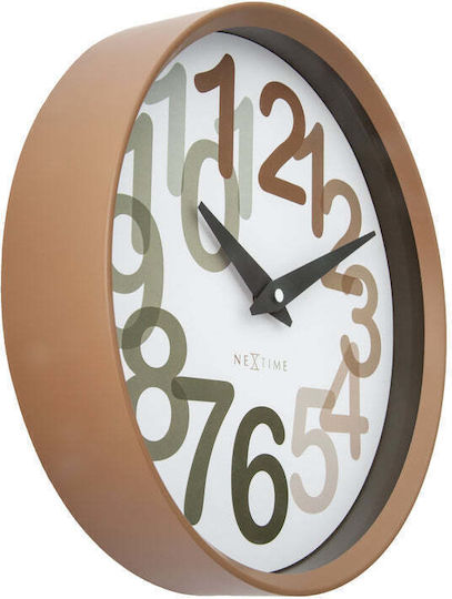 Nextime Αναλογικό Πλαστικό Ø30cm Nextime Αναλογικό Πλαστικό Ø30cm