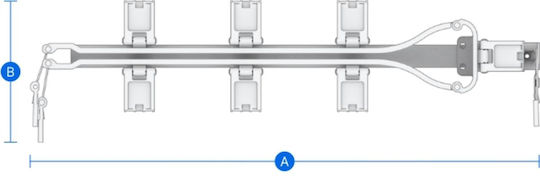Synology CMA-01 Bară de gestionare a cablurilor 1U 1buc