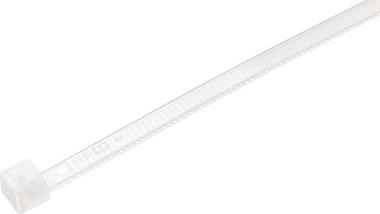 Elematic Plastic Cable Ties 300mm x 7.8mm in White Colour (100pcs) 5226E