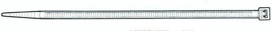 Elematic Kabelbinder Kunststoff 160mmx4,5mm in Schwarz Farbe (100Stück) (5311CE)