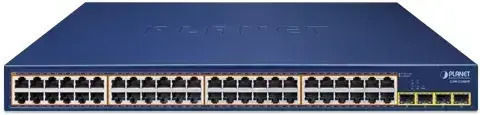 Planet Technology Comutator Gestionat L2 PoE++ cu 48 Porturi Gigabit (1Gbps) Ethernet