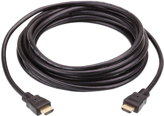 Aten HDMI 2.0 Premium High Speed 4K 60Hz HDR Kabel HDMI-Stecker - HDMI-Stecker 0,6m Schwarz