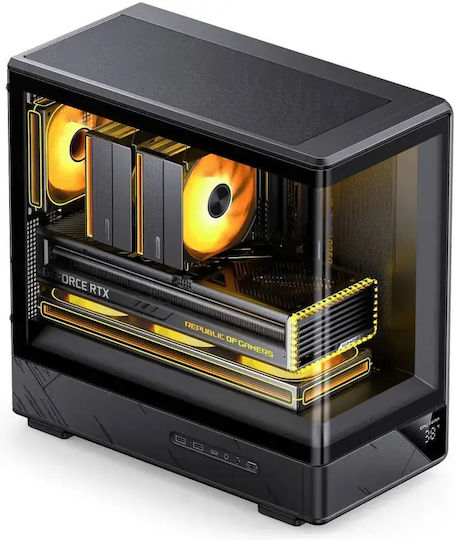 D200 Mini Tower Computer Case Black