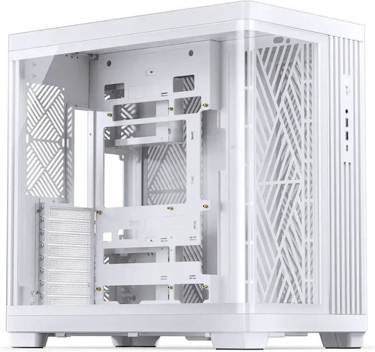 TK-4 Gaming Midi Tower Computer Case with Side Window White