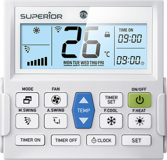 Superior Electronics Universal Τηλεχειριστήριο για Κλιματιστικό