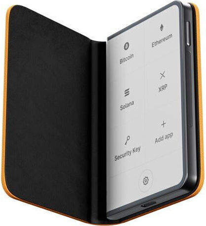 Ledger Stax Magnet Shell Btc Orange Crypto Wallet Accessory