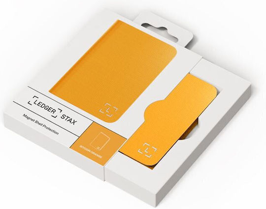 Ledger Stax Magnet Shell Btc Orange Crypto Wallet Accessory