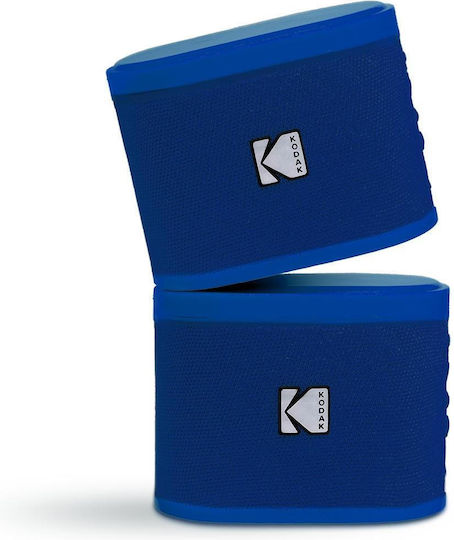 SOUNDBRIX 2-Piece Ηχείο Bluetooth 5W με Διάρκεια Μπαταρίας έως 5 ώρες Backstage Blue