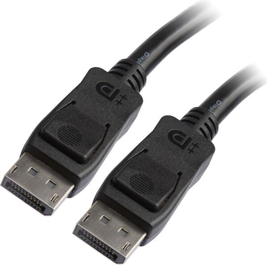Techly Kabel DisplayPort-Stecker - DisplayPort-Stecker 2m Schwarz (ICOC-DSP-A14-020)