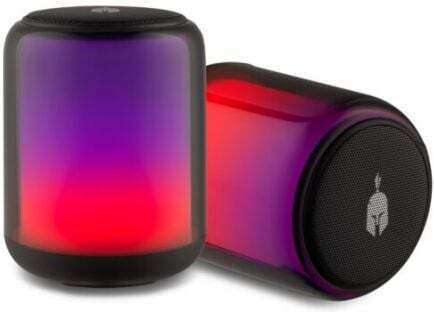 Syrinx M Medium Computer Speakers 2.0 With RGB Lighting And Bluetooth Power 10W Black
