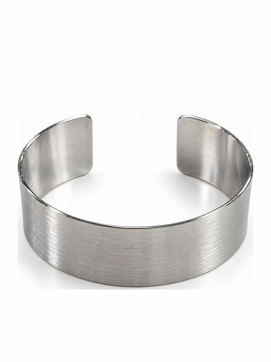 Kingleap Women's Steel Cuff Bracelet