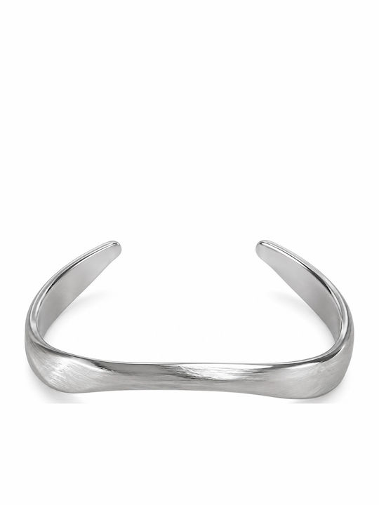 Kingleap Women's Steel Cuff Bracelet