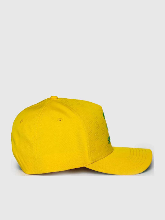 Ayrton Senna Asle10901ylw-osfm Cap Gebogen Geprägt Gelb 2026