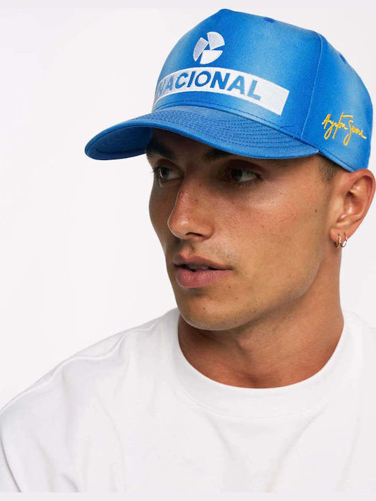 Ayrton Senna Nacional Cap Replica Blue