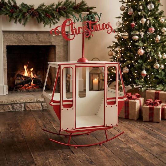 Fylliana Beleuchtete Weihnachtliche Metallfigur, Länge 90 cm Fylliana Beleuchtete Weihnachtliche Metallfigur, Länge 90 cm