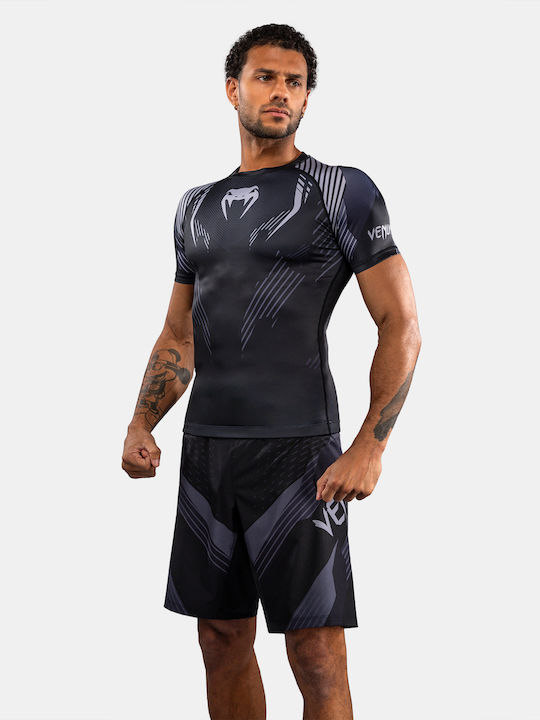 Venum Ανδρική Κοντομάνικη Μπλούζα VENUM-06256-109 για Jiu-Jitsu Μαύρη