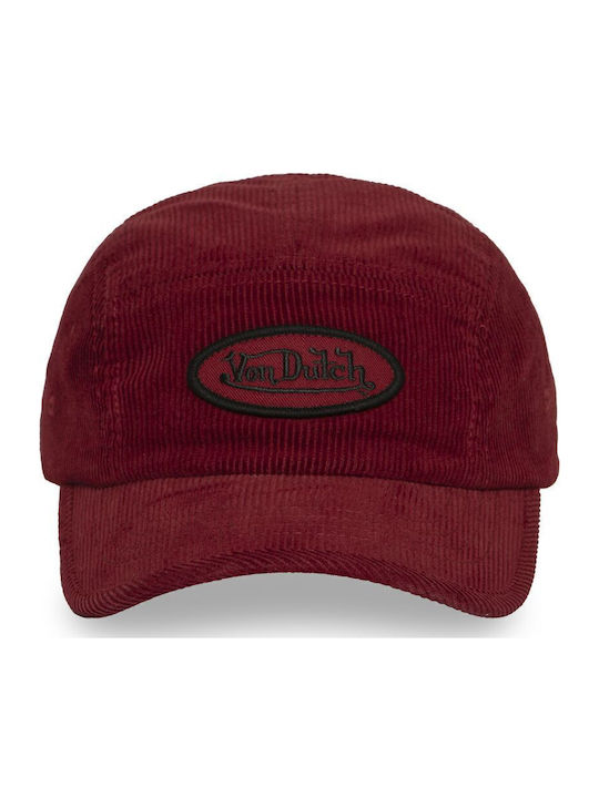 Шапка Trucker Von Dutch – Червен Рипсен Кадифе Червен