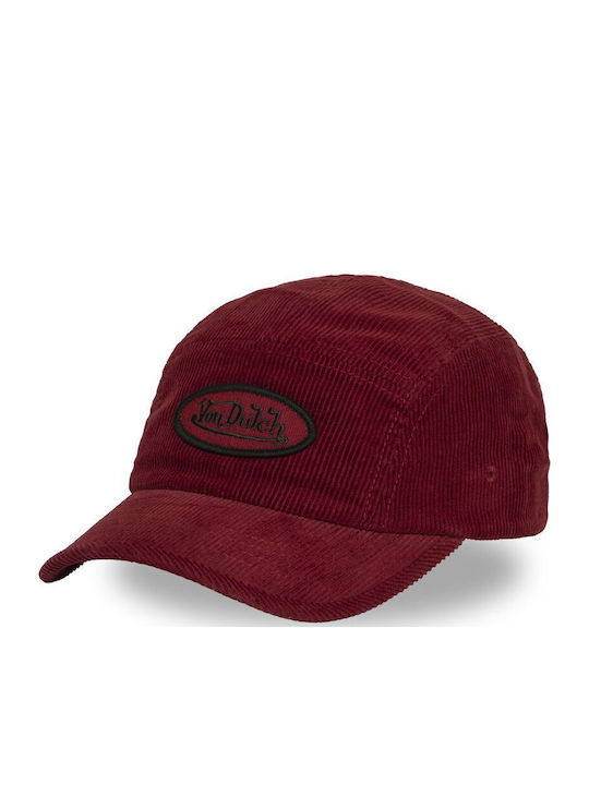 Шапка Trucker Von Dutch – Червен Рипсен Кадифе Червен