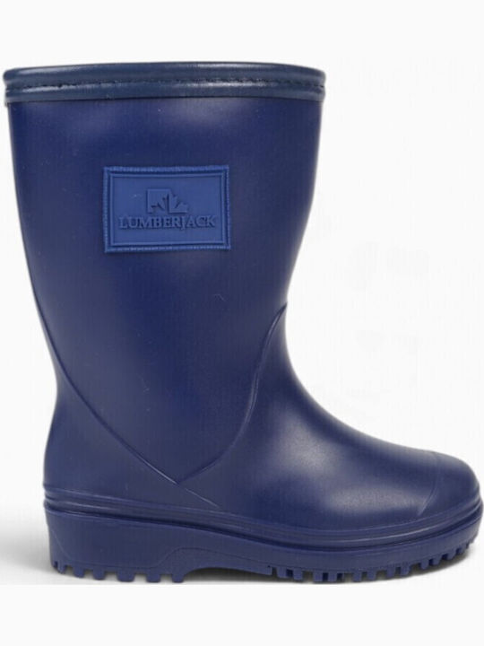 Kids Wellies with Internal Lining Blue