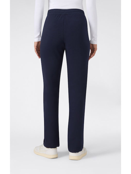 Pantaloni de trening fără elastic Albaștri