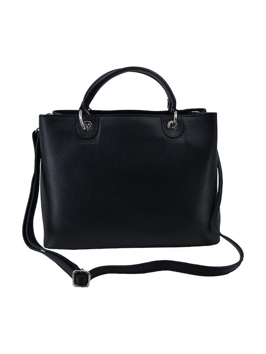 Black Leather Women's Bag