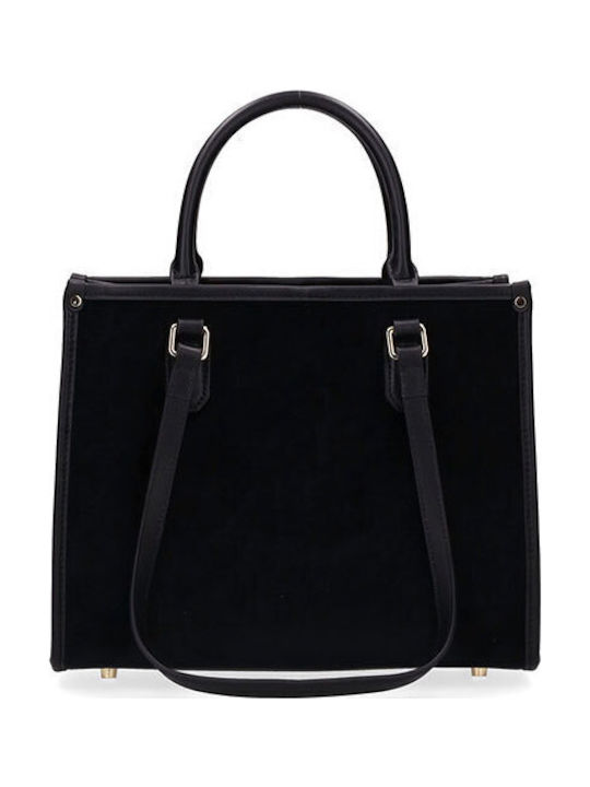 Leather Women's Black Tote Bag