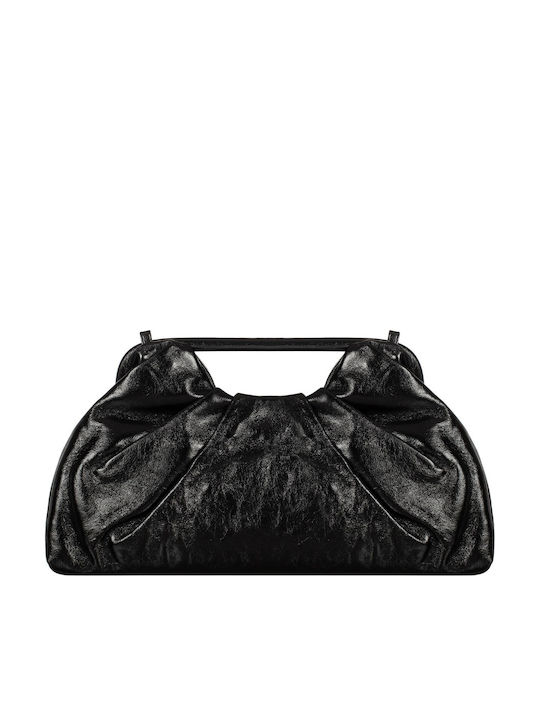 Women's Suede Clutch Black