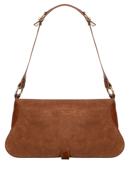 Leather Women's Shoulder / Handbag Tabac Brown