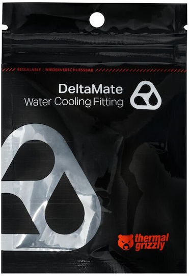 Thermal Grizzly Grizzly Deltamate Бърза Разглобяема Връзка Мъжки Тип M Черен (tg-dm-qdc-0010) Черен