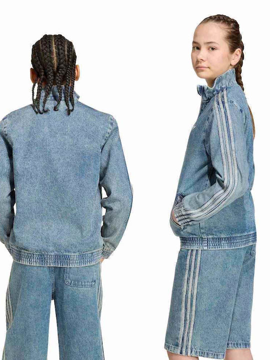 Kids’ Short Blue Sports Jacket