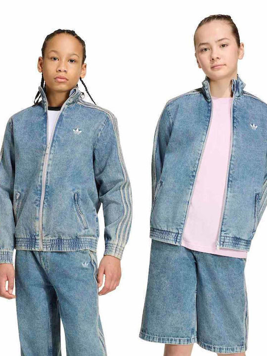 Kids’ Short Blue Sports Jacket