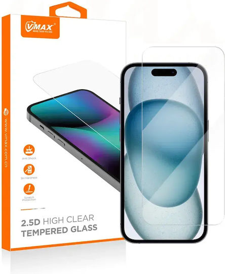Vmax 2.5d Tempered Glass Standard Clear Iphone 7/8 Plus