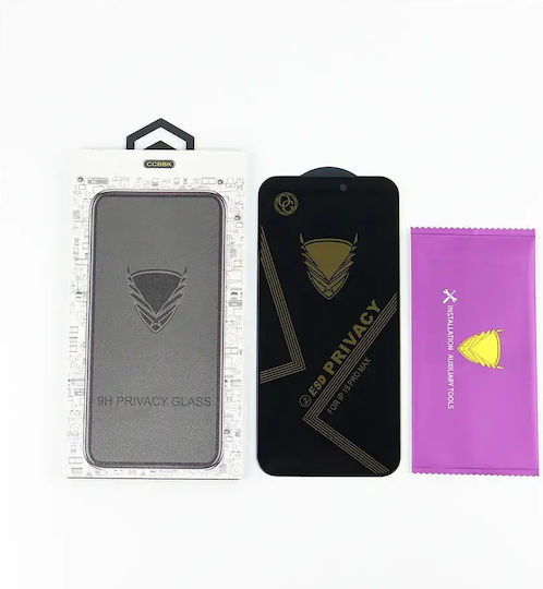 OG Premium Privacy закалено стъкло за iPhone 18 Pro Max