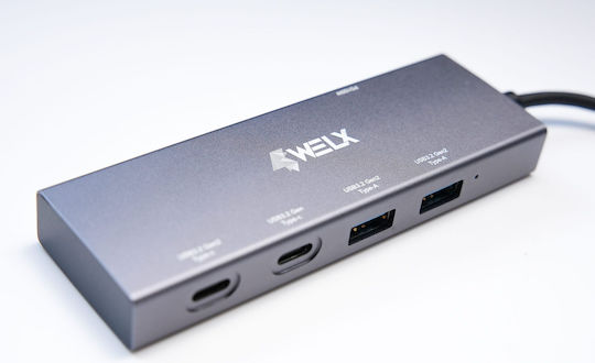 Welx Wl2 Hub with 4 Ports and USB-C Connection