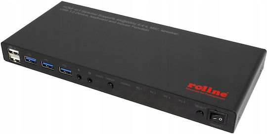 Roline 14.01.3428 KVM & Data Switch with HDMI / USB
