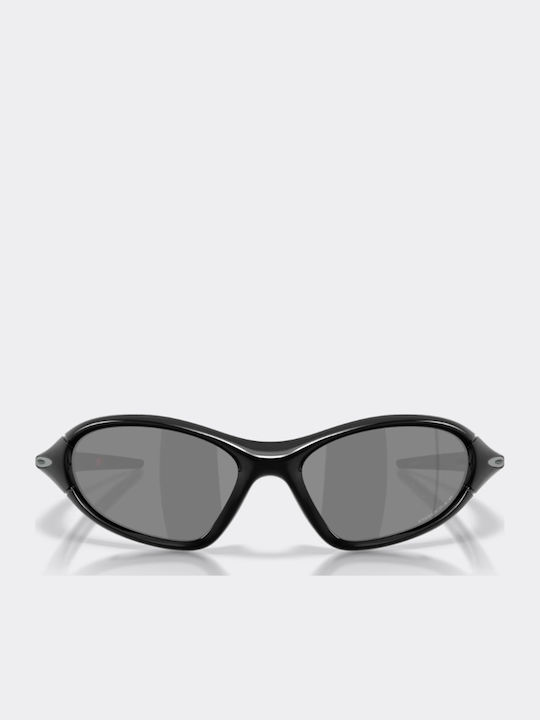 Portal Jacket Unisex Sunglasses with Black Frame and Grey Lens