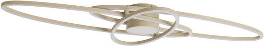 Φωτιστικό Οροφής Lucide 53117-58-41 Galactica Τοπέ Taupe 2700k-4000k Φωτιστικό Οροφής Lucide 53117-58-41 Galactica Τοπέ Taupe 2700k-4000k
