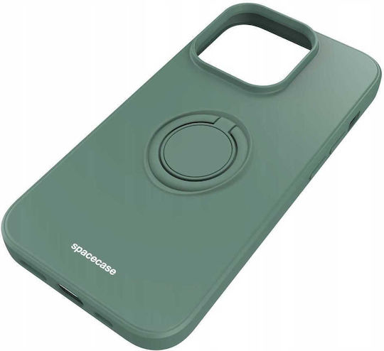 Spacecase Back Cover Σιλικόνης Πράσινο (iPhone 14 Pro)