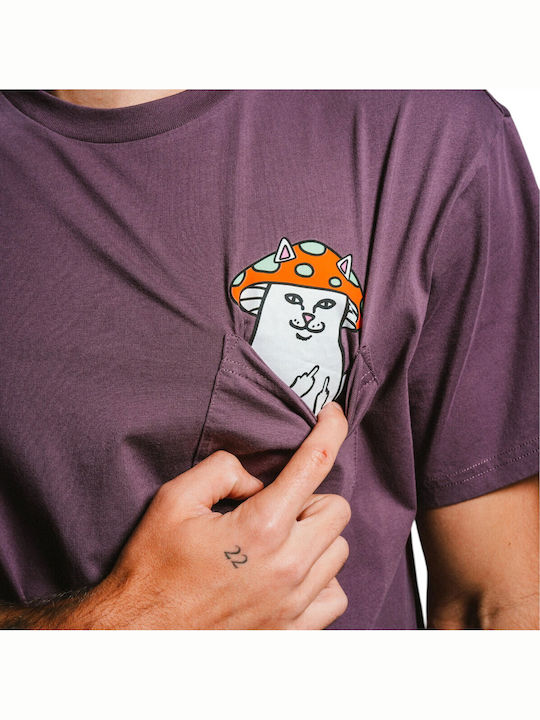 Rip N Dip Pocket T-Shirt Dusty Plum