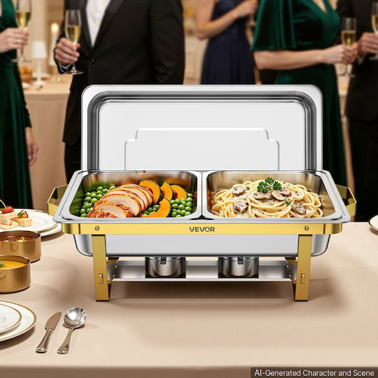 Vevor Bain-marie pentru servire 8,5 l