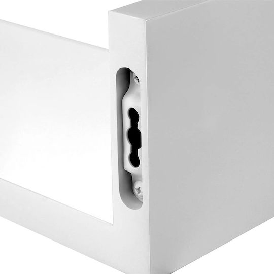 Ράφια White (3τμχ) 40x10x9εκ.