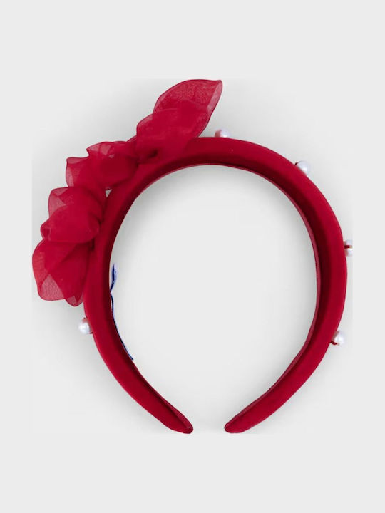Mayoral Kinderhaarband mit Roter Blume