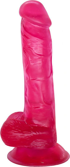 Guilty Toys Ρεαλιστικό Dildo με Βεντούζα Ροζ