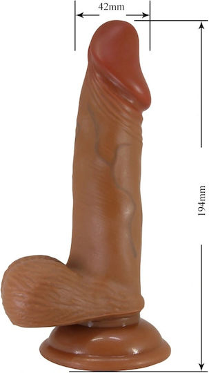 Baile Dildo Zebulon Ρεαλιστικό Dildo Flesh