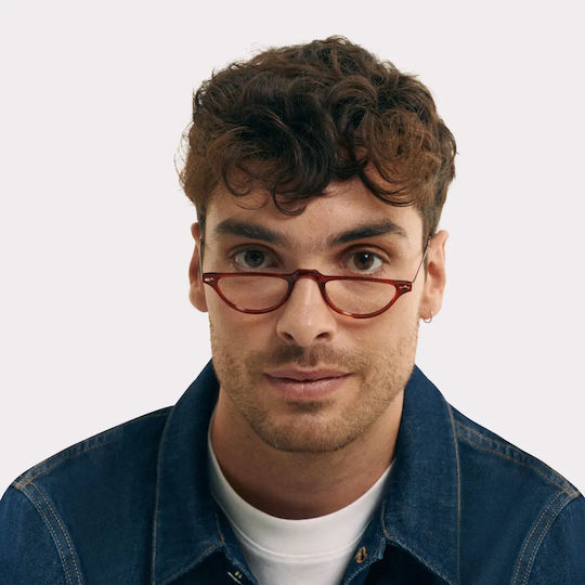 Nooz Lesebrille +1,00 in Rot noozmoonred1