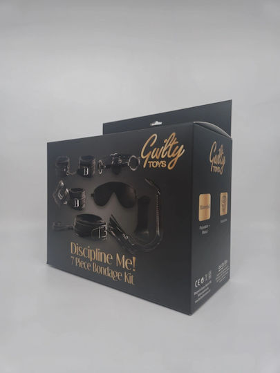 Guilty Toys BDSM Kit σε Μαύρο Χρώμα 7τμχ